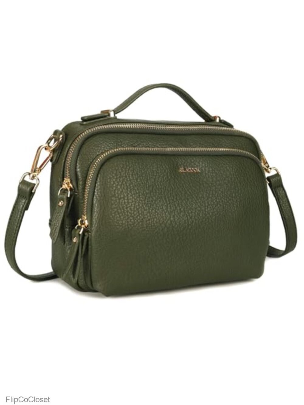 Convertible Satchel Purse in Soft Vegan Leather with Top Handle
